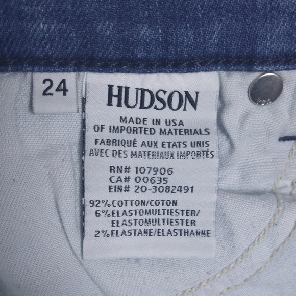 Hudson Jeans Tilda Midrise Crop in Impulse $198 - Picture 12 of 12